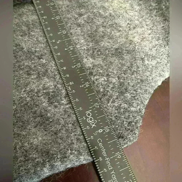 Eileen Fisher Womens XS Open Front Mohair Knit Vest Jacket Gray Black Lagenlook‎ - Picture 5 of 8